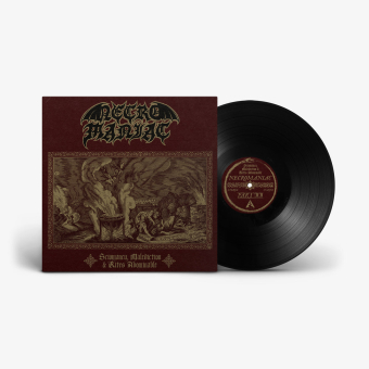 NECROMANIAC Sciomancy, Malediction & Rites Abominable LP BLACK , PRE-ORDER [VINYL 12"]